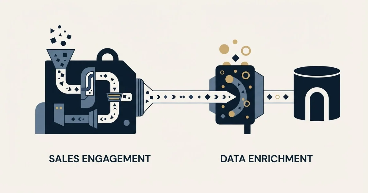 Editorial illustration for Vanillasoft vs ZeroBounce