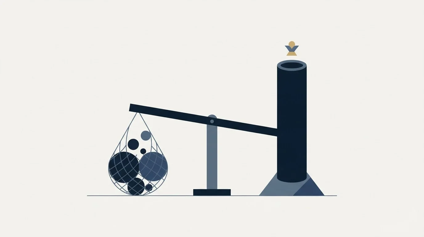 Section illustration: Checks are the budget, pages are the cap, and they