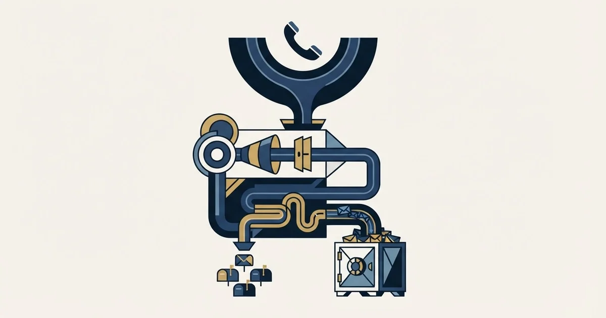 Editorial illustration for Voicemail Drop