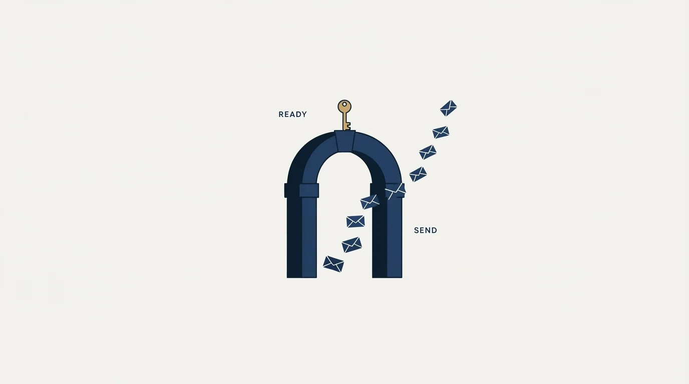 Section illustration: How to decide you are ready to send