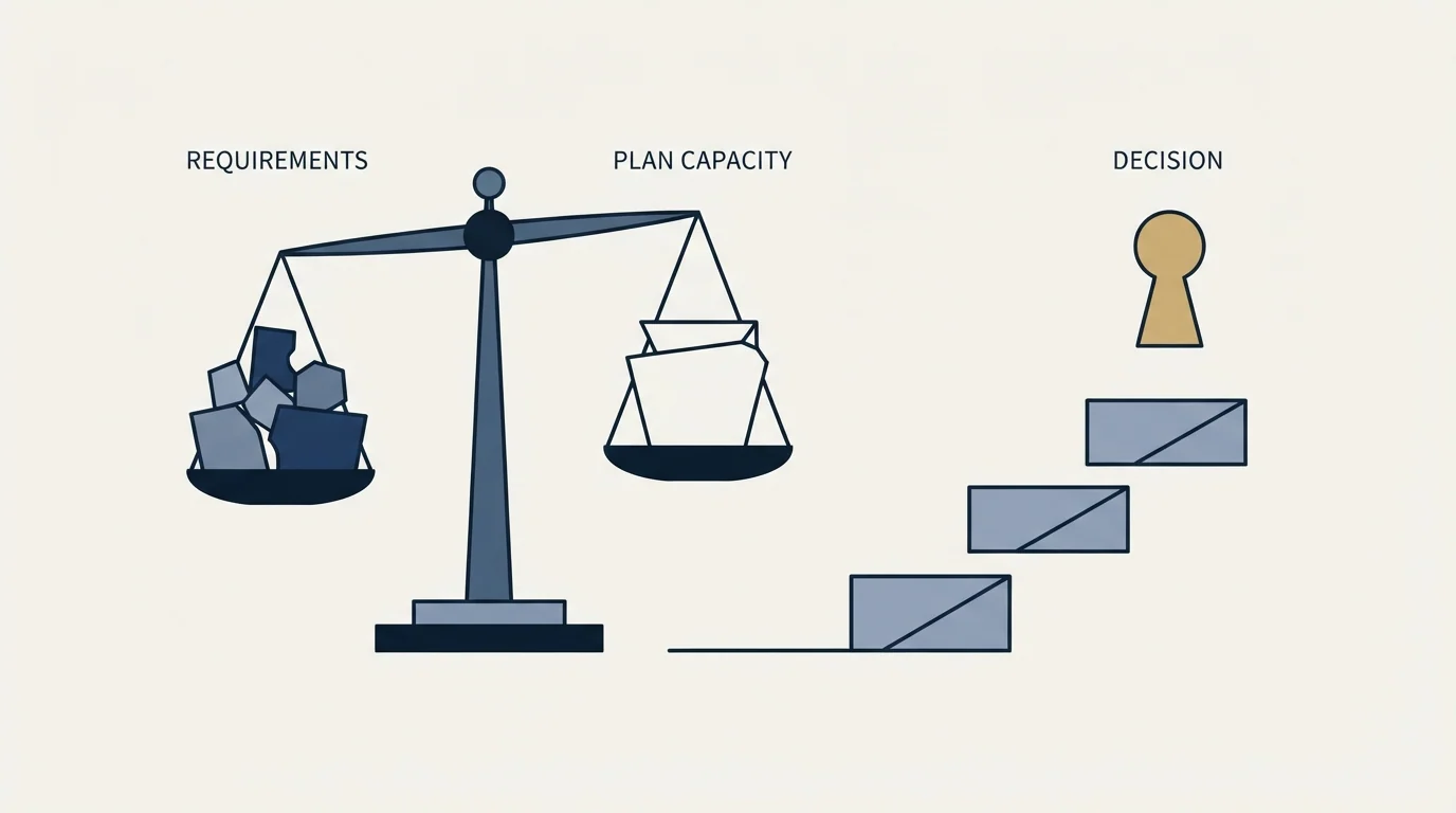 Section illustration: What to settle before you buy