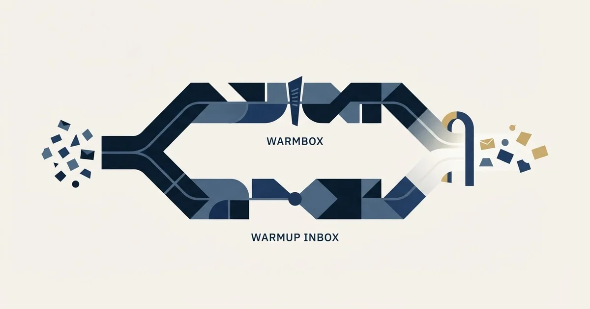 Editorial illustration for Warmbox vs Warmup Inbox