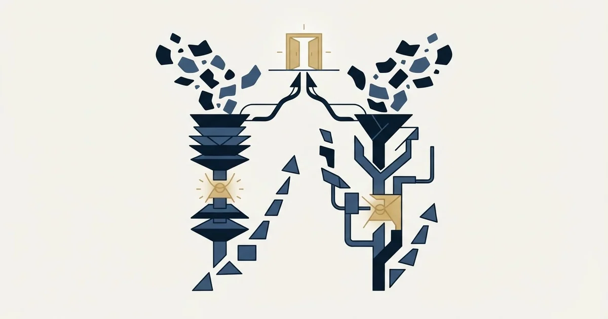 Editorial illustration for Warmup Inbox vs Yesware
