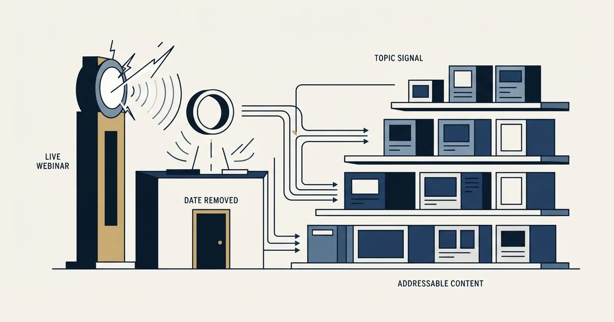 Editorial illustration for On-Demand Webinars
