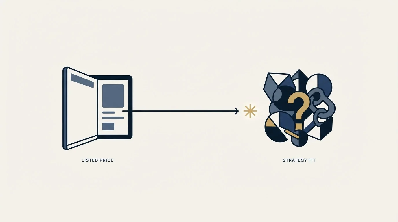Section illustration: The question the pricing page cannot answer for you