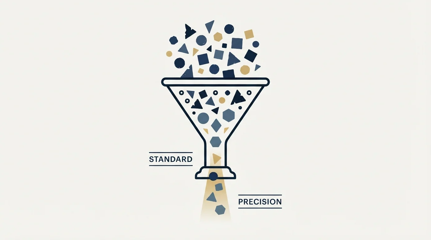 Section illustration: Where we differ from the standard description