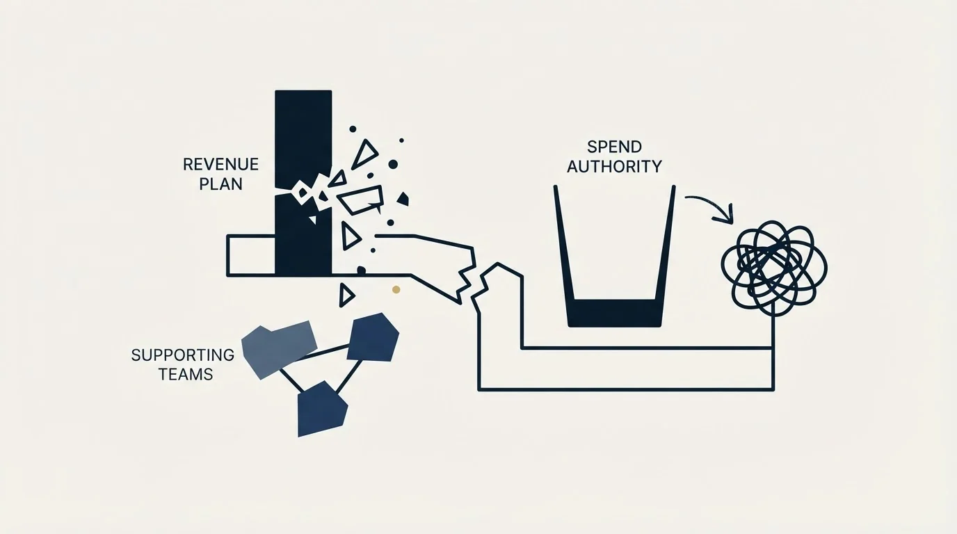 Section illustration: Where sales budgets break in practice