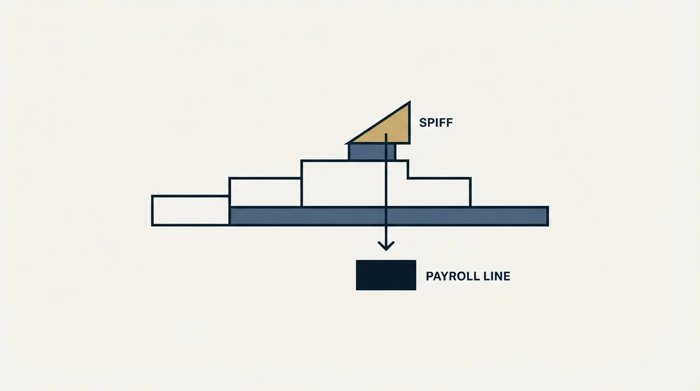 Section illustration: Where a spiff sits against the rest of the plan