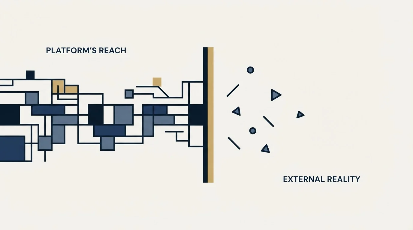 Section illustration: Where the platform stops
