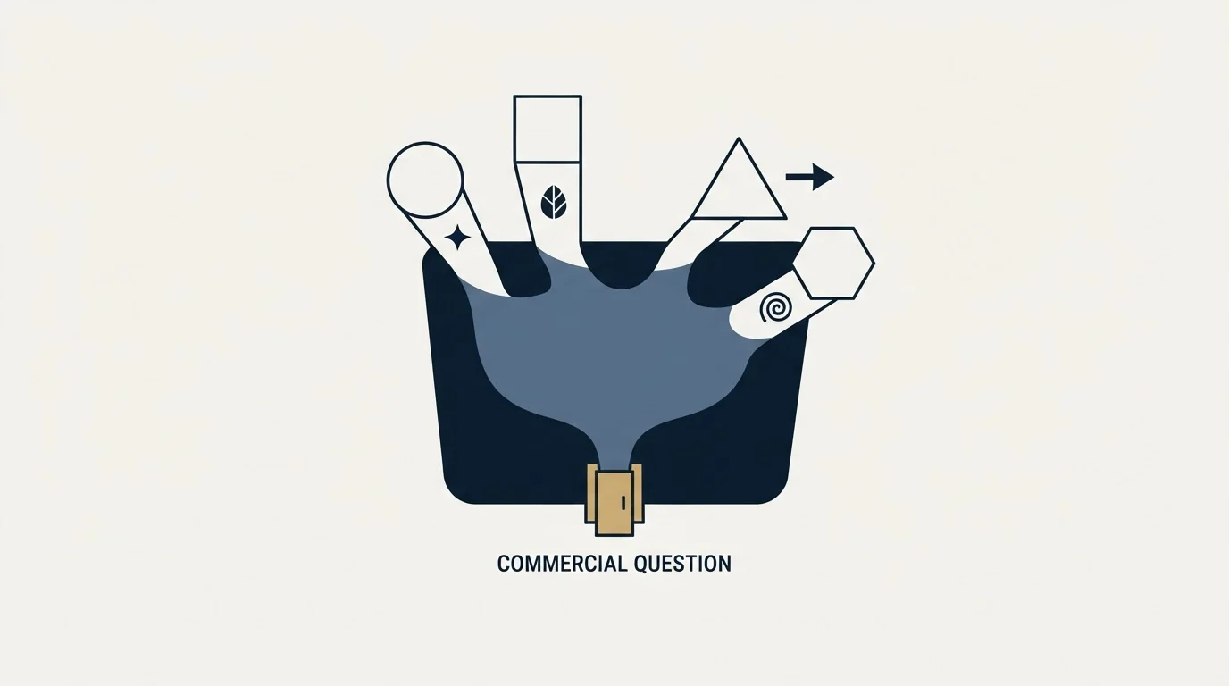 Section illustration: The metered unit is the whole commercial question