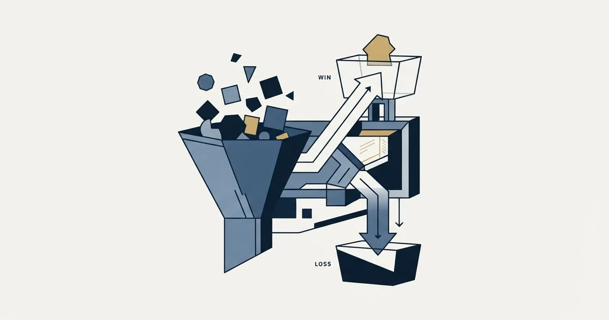 Editorial illustration for Win/Loss Analysis
