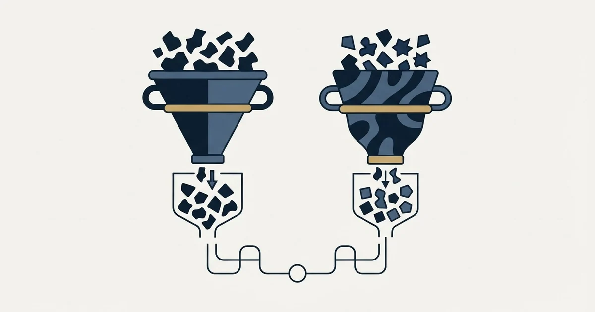 Editorial illustration for Wiza vs ZoomInfo