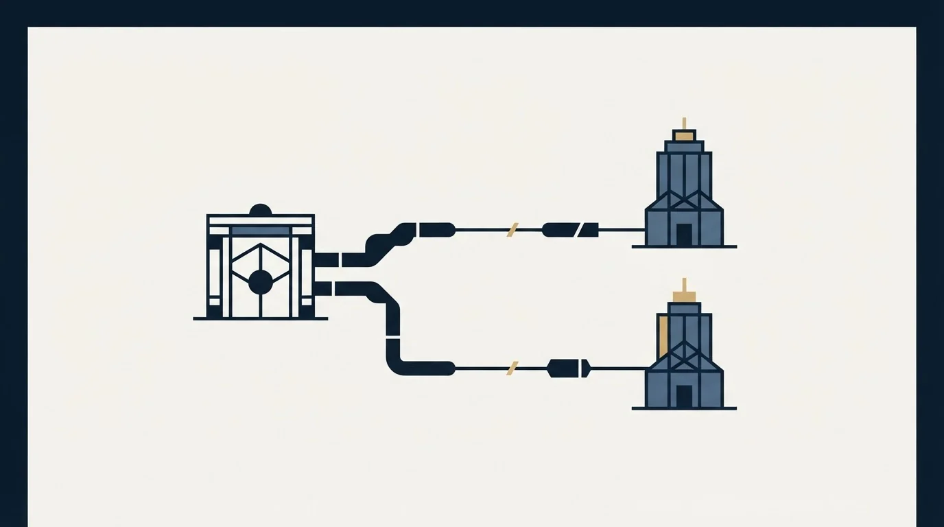 Section illustration: Sending architecture, and what the per-domain lines tell you