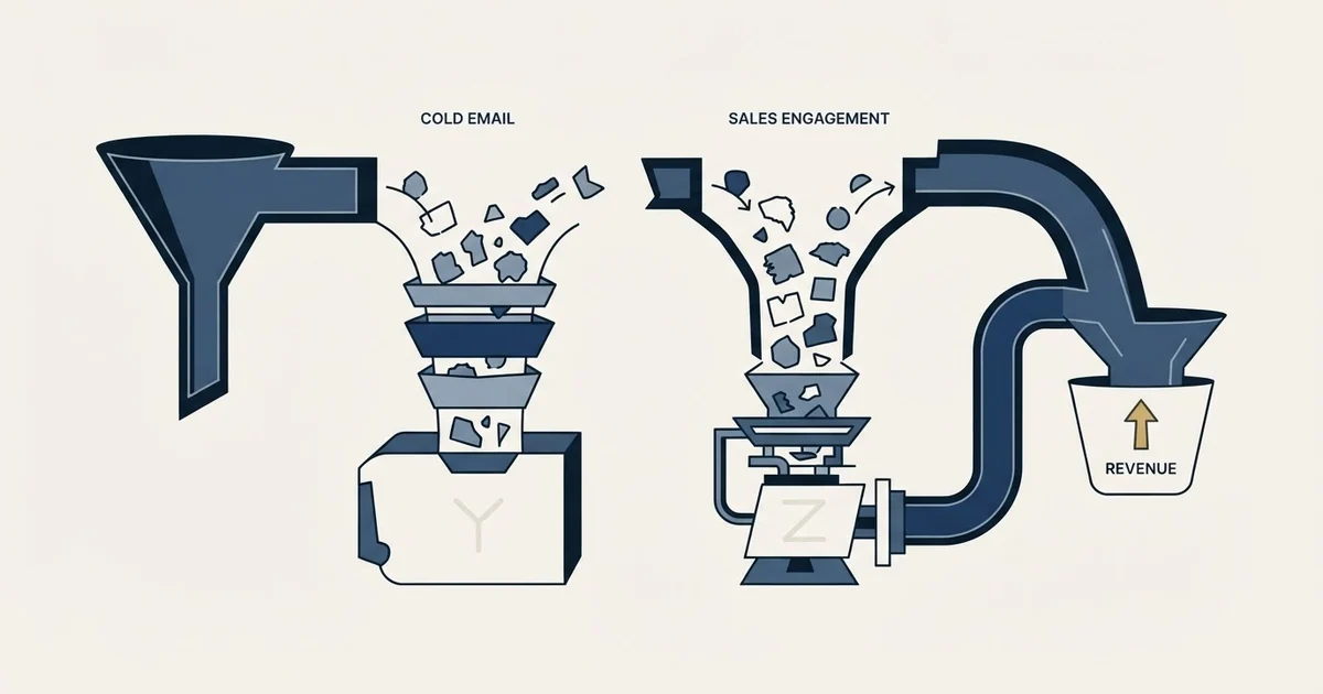 Editorial illustration for Yesware vs Zeliq