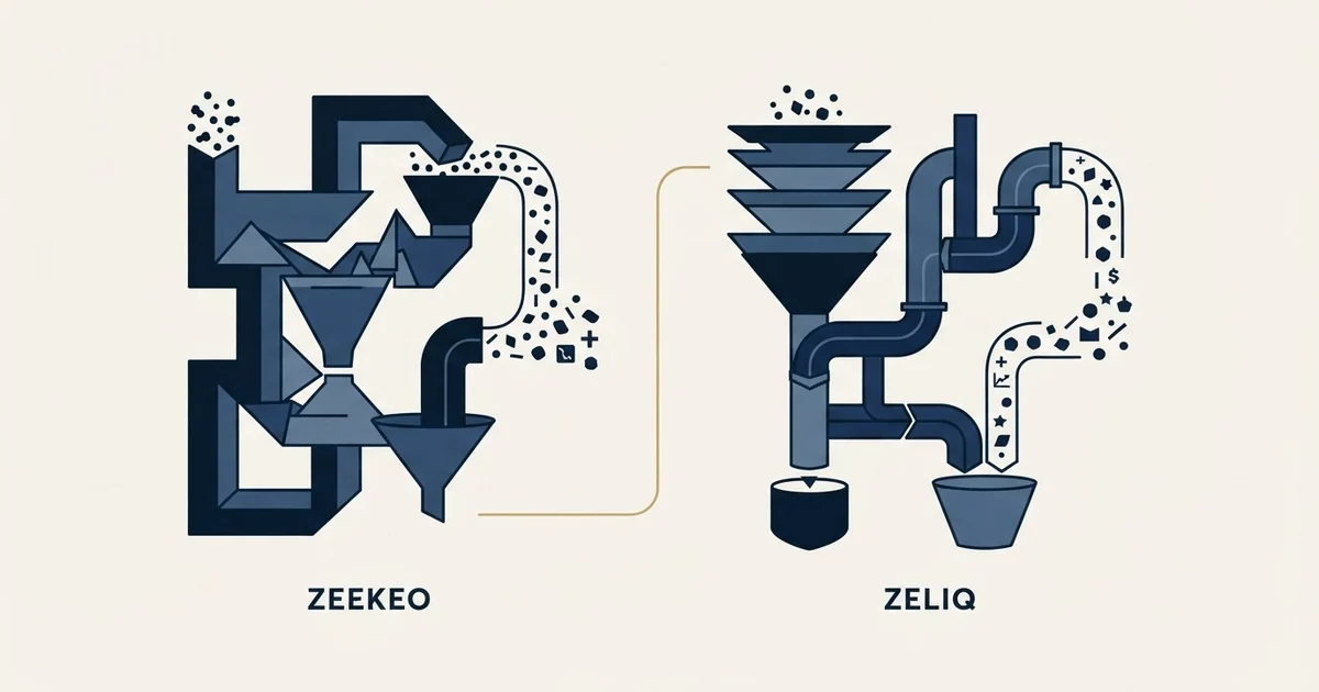 Editorial illustration for Zeekeo vs Zeliq