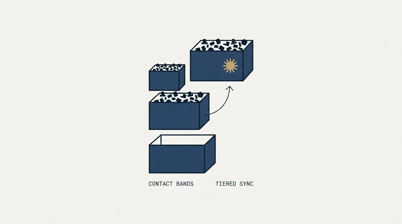 Section illustration: Where we sit