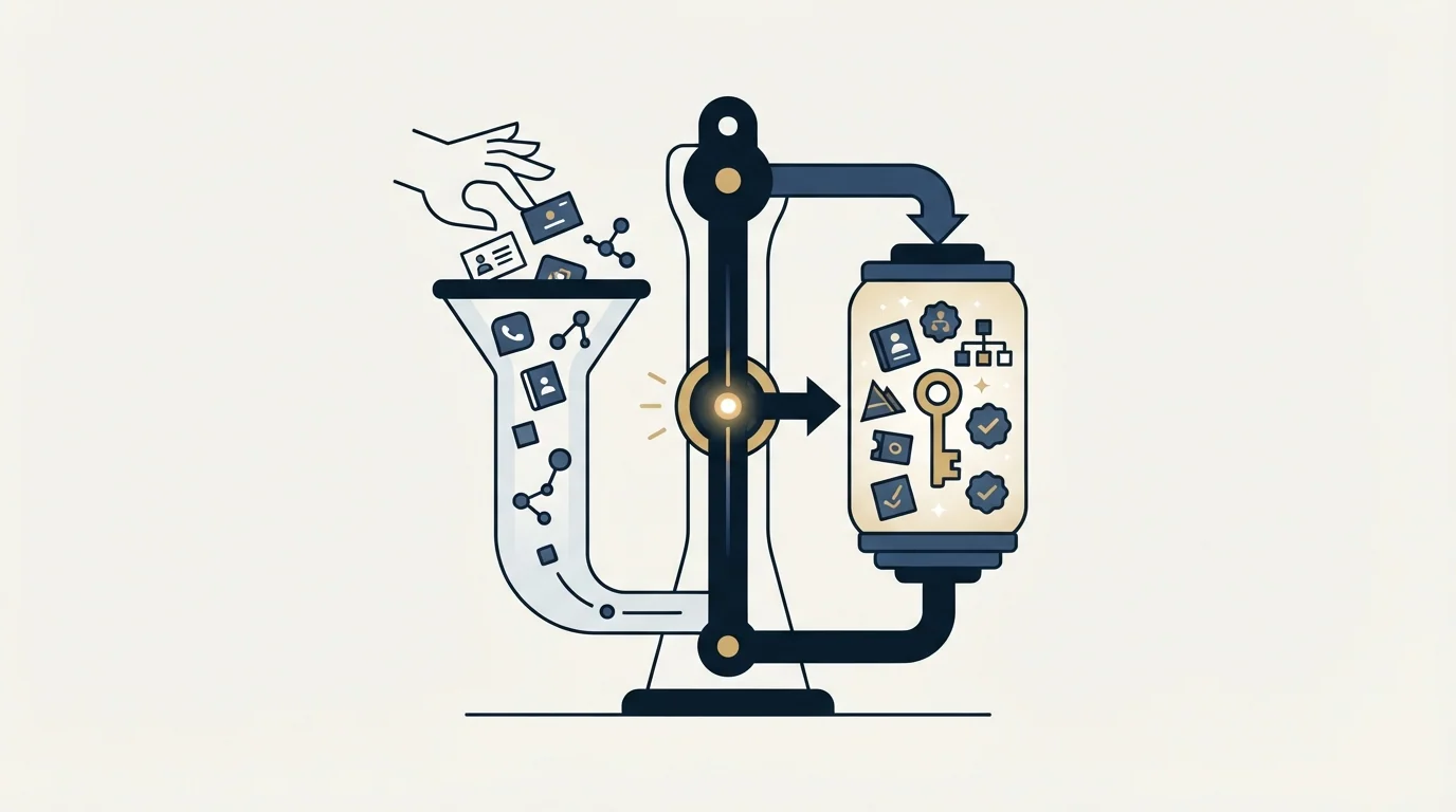 Section illustration: What the arrangement tells a paying customer