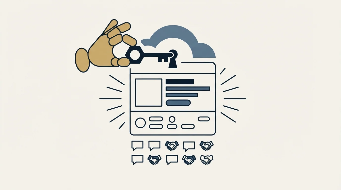Section illustration: What a cloud LinkedIn tool is actually buying you
