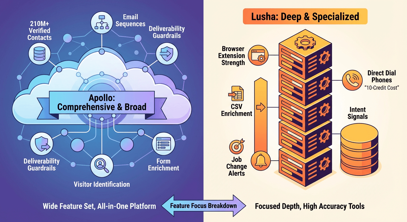 Feature comparison