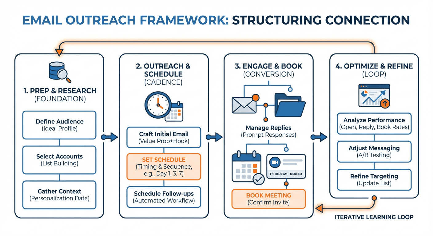 Appointment setting email templates for SDRs - framework