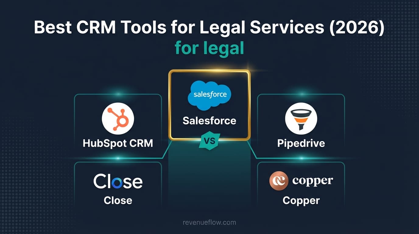 Hero image for Best CRM Tools for Legal Services (2026)