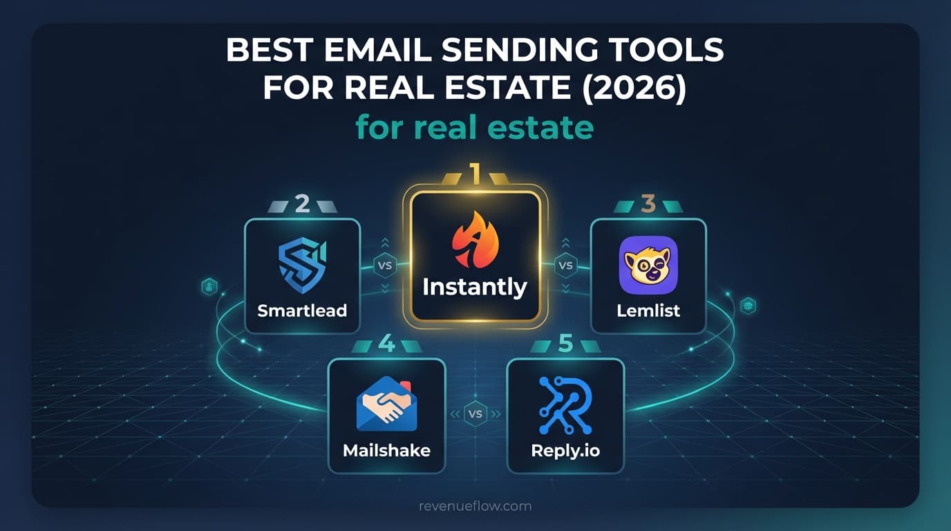 Hero image for Best Email Sending Tools for Real Estate (2026)