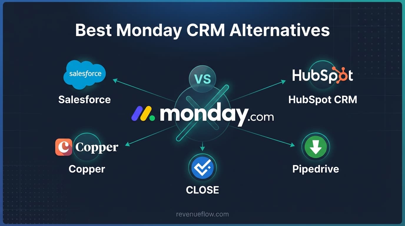 Hero image for Best Monday CRM Alternatives in 2026