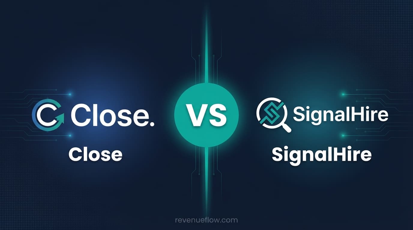 Hero image for Close vs SignalHire: Cross-Category Comparison