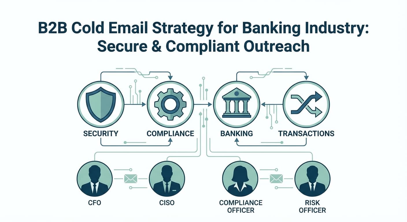 Cold email strategies for banking and financial services