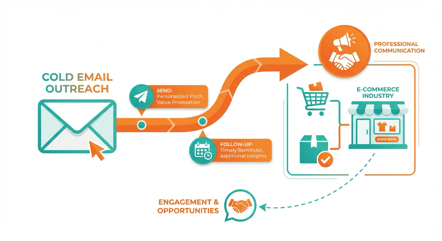 Cold email outreach flow for E-commerce