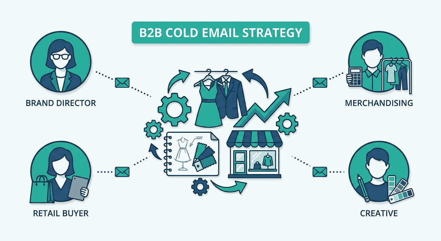 Cold email strategy for fashion industry