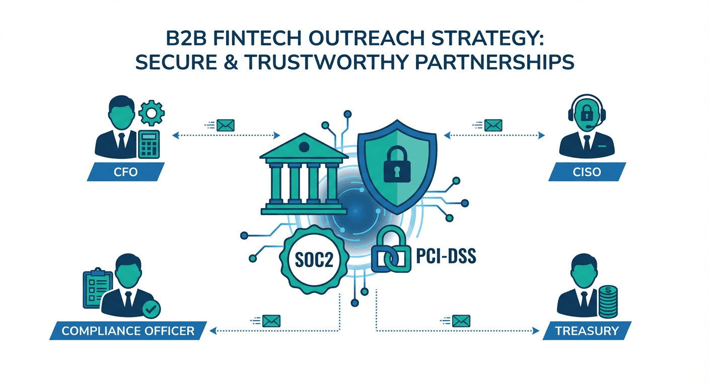 Cold email outreach strategy for Fintech professionals