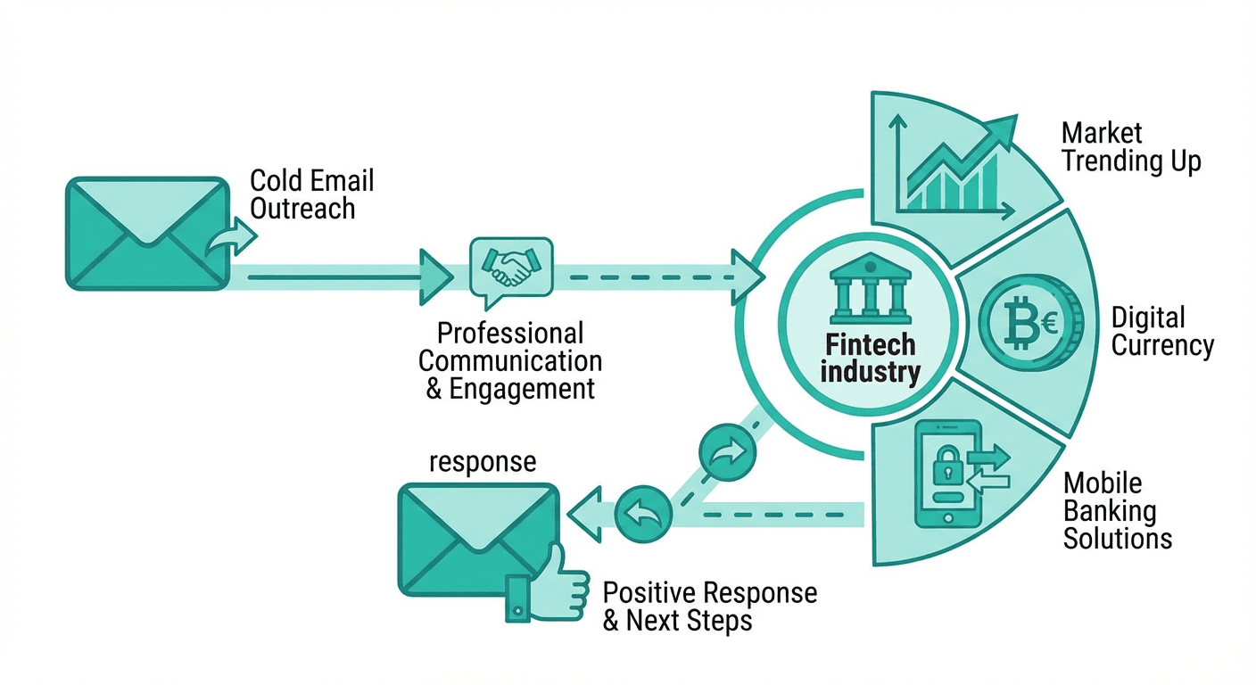 Cold email outreach flow for Fintech