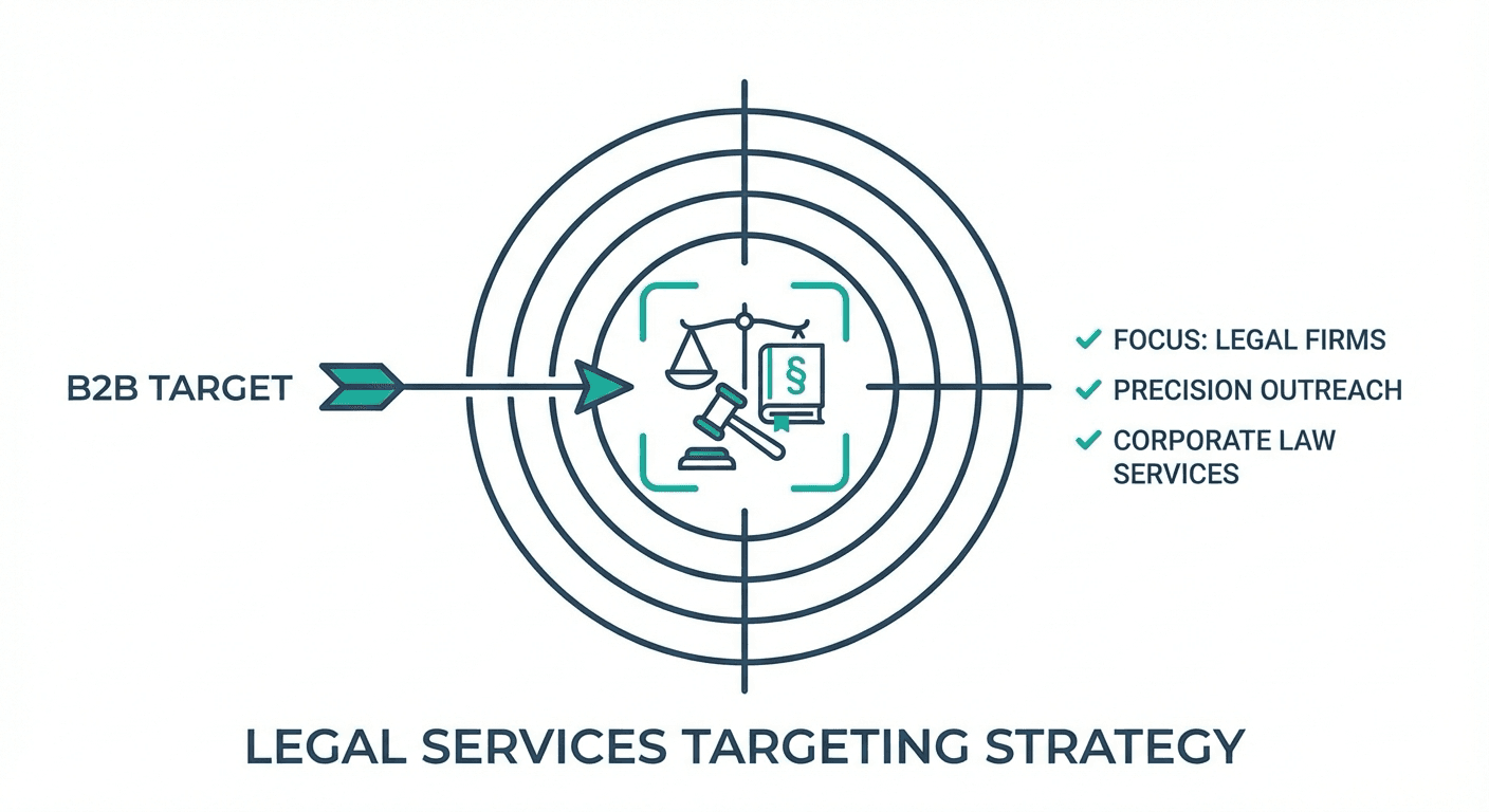 B2B targeting strategy for Legal Services