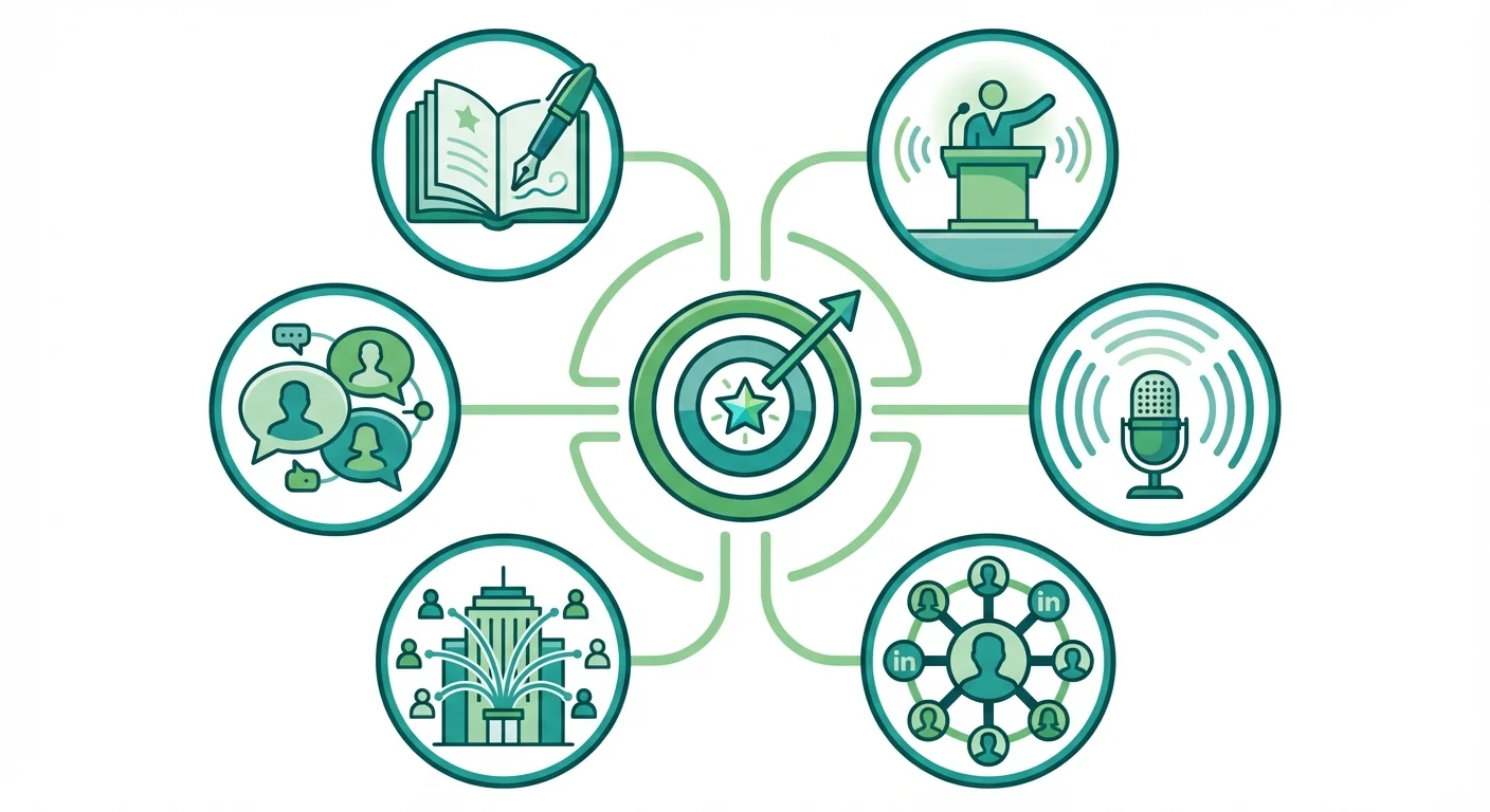 Where to find potential mentors including conferences, podcasts, LinkedIn, alumni networks, and online communities