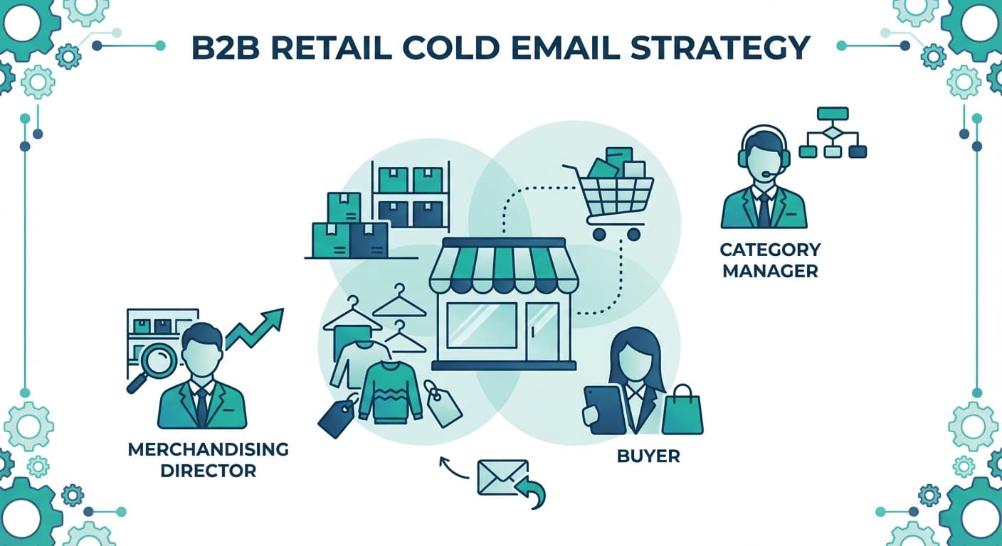 Cold email strategy for retail industry