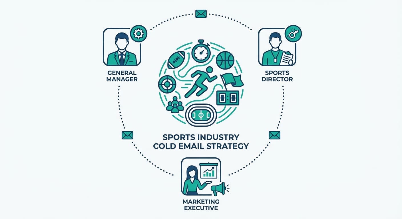 Cold email strategy for sports industry