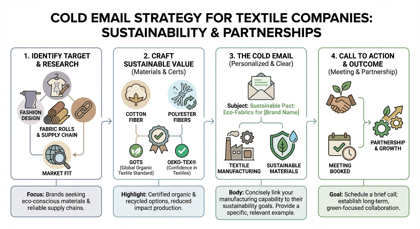 Cold email guide for textile industry professionals