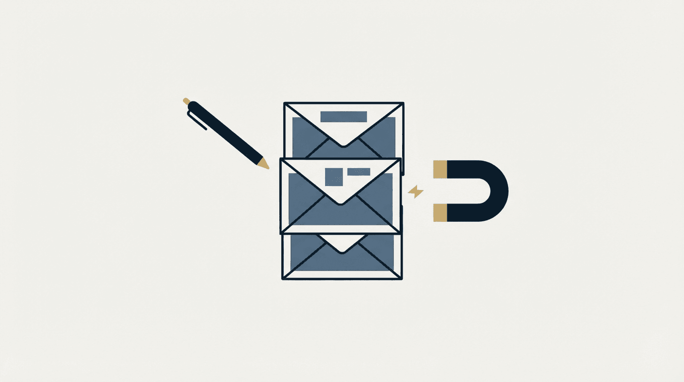 Cold email outreach flow for UI/UX