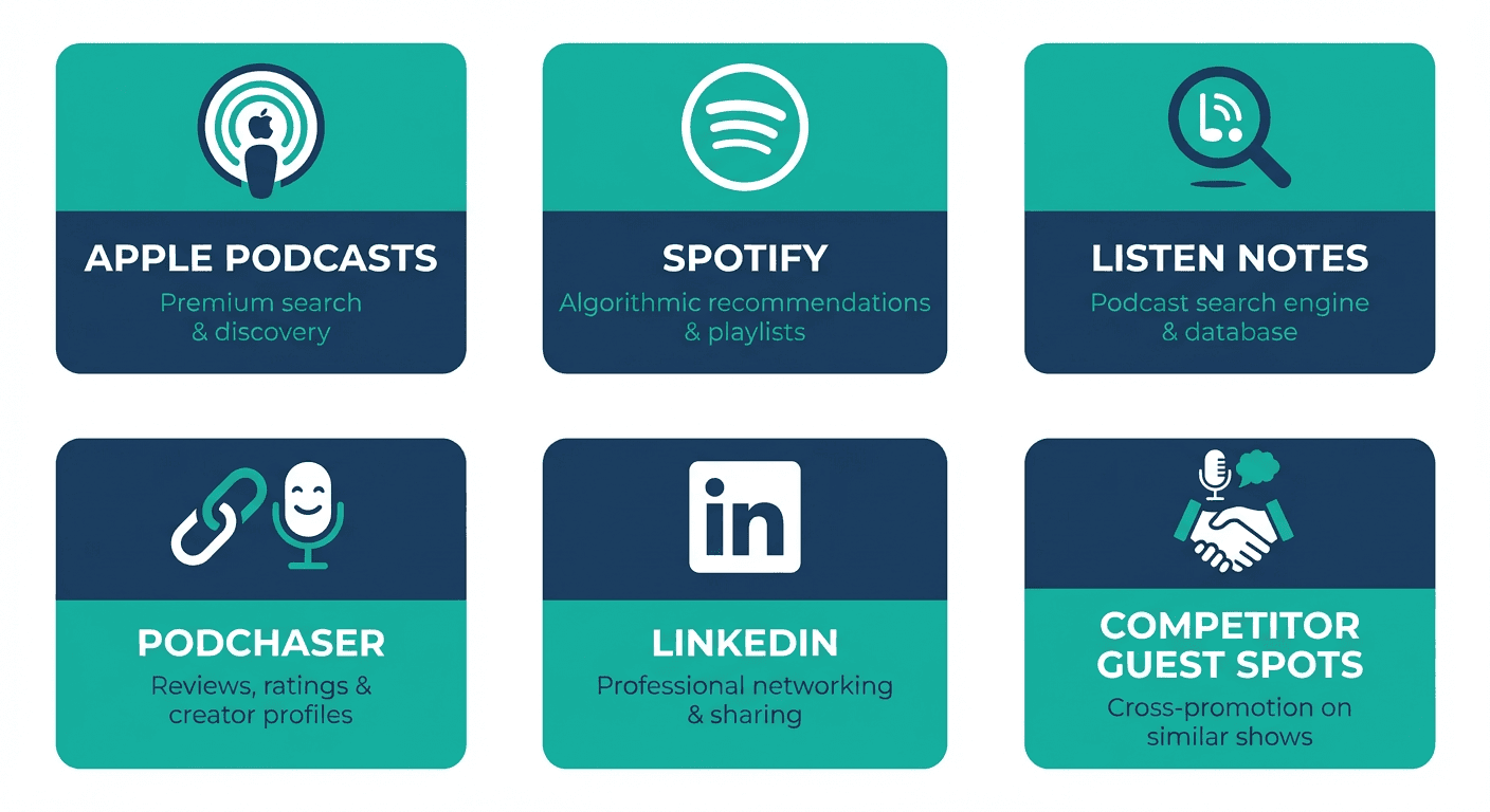 Podcast discovery platforms