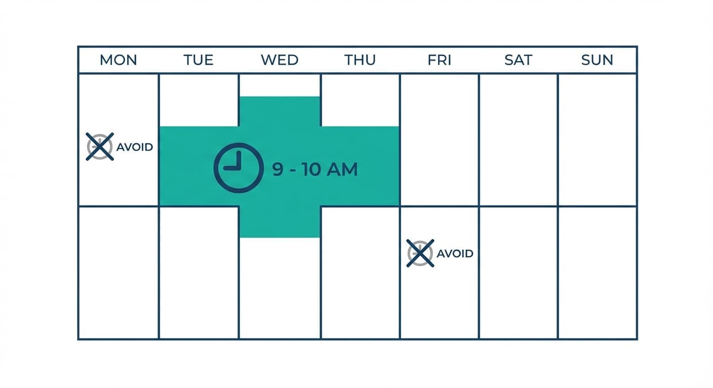 Timing calendar