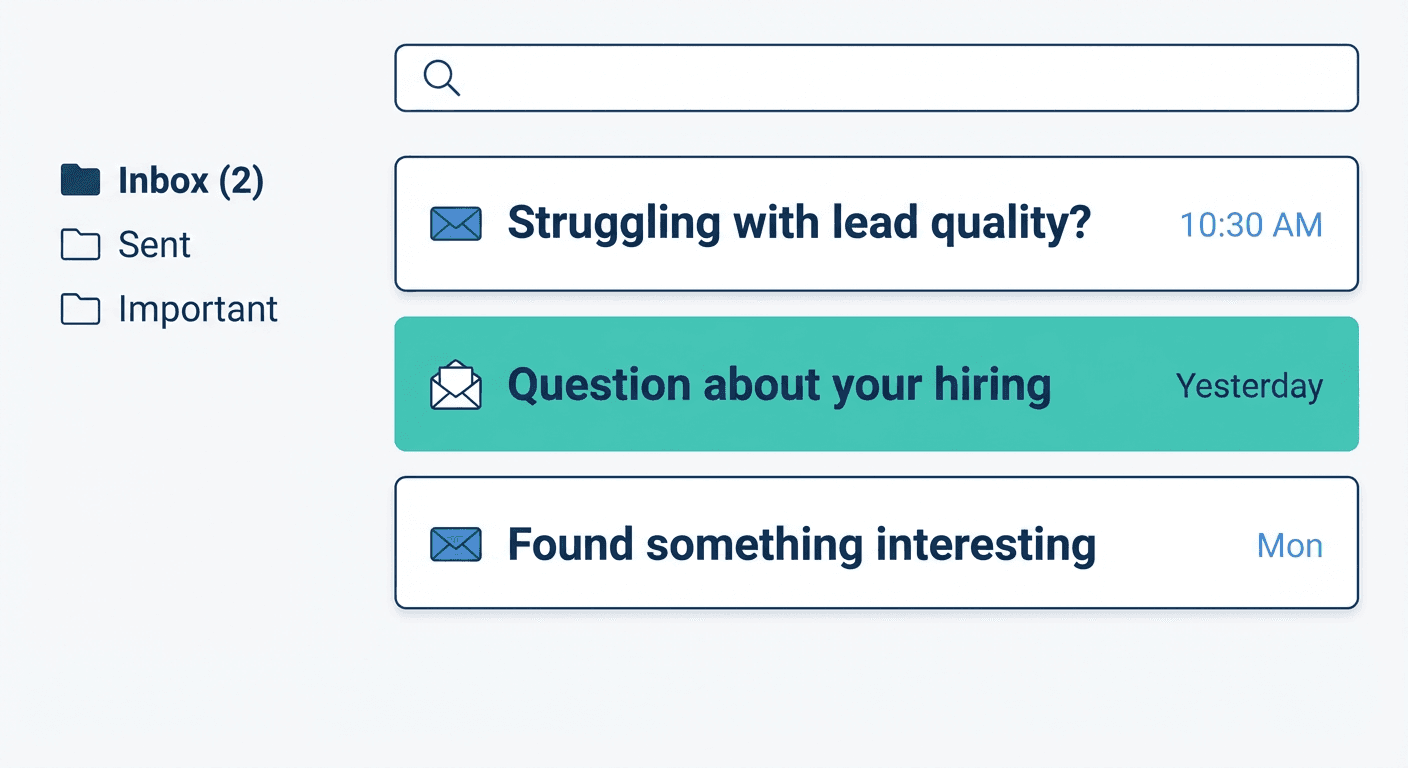 Cold email subject lines that get opens