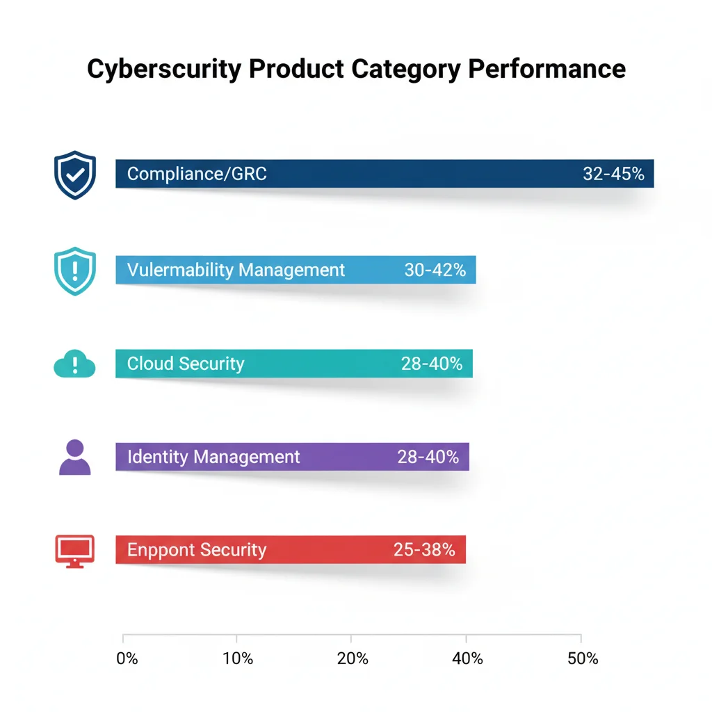 Cybersecurity product category performance