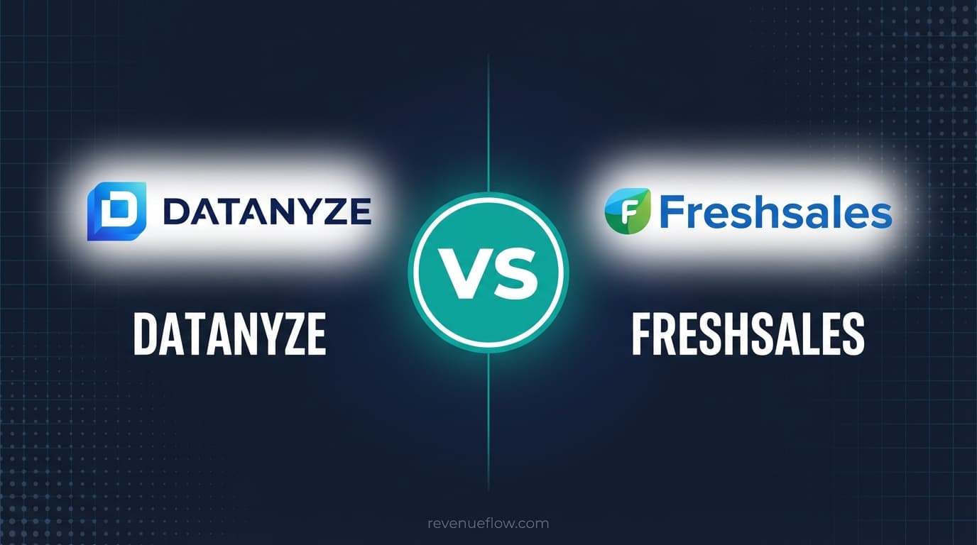 Hero image for Datanyze vs Freshsales: Cross-Category Comparison