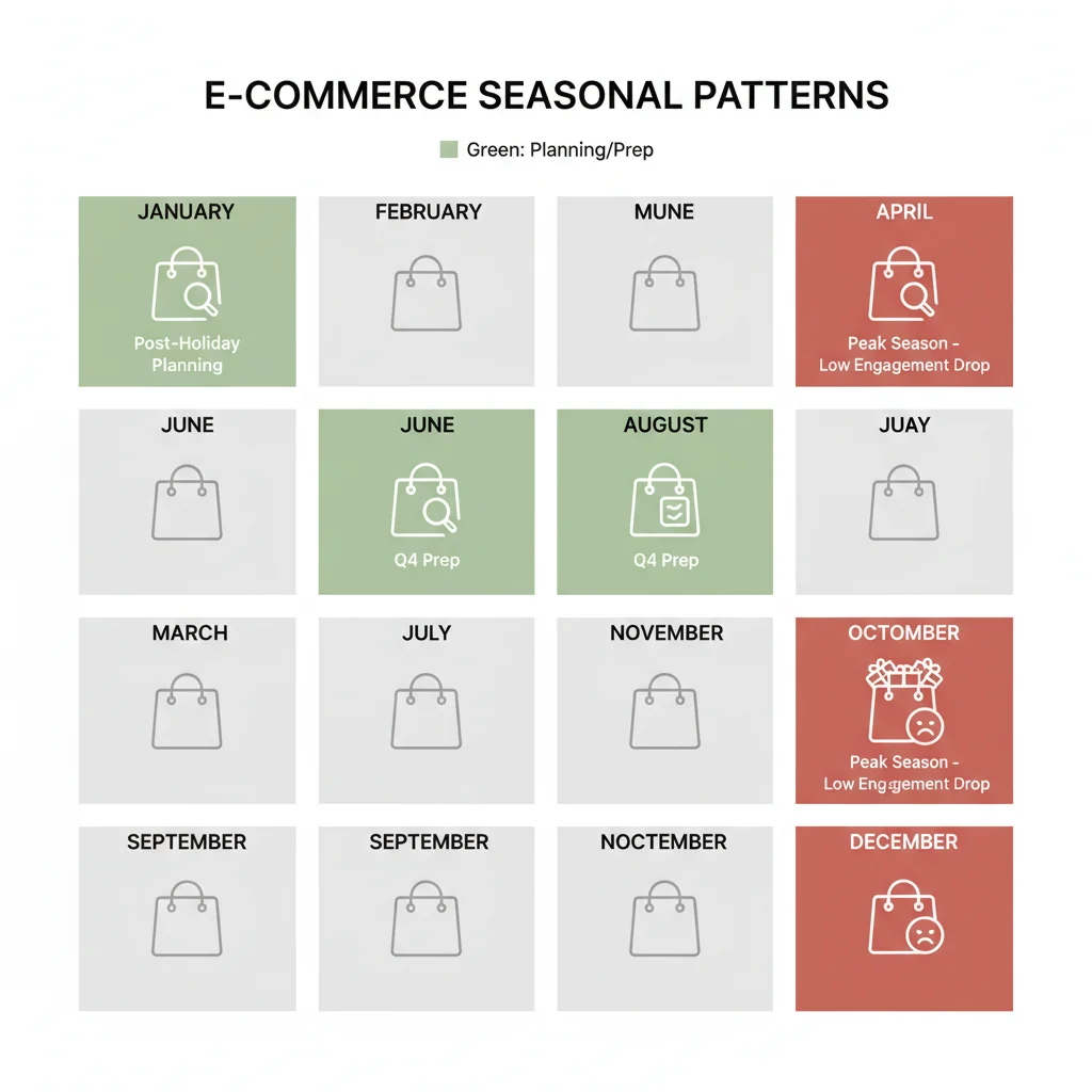 Ecommerce seasonal patterns for cold email