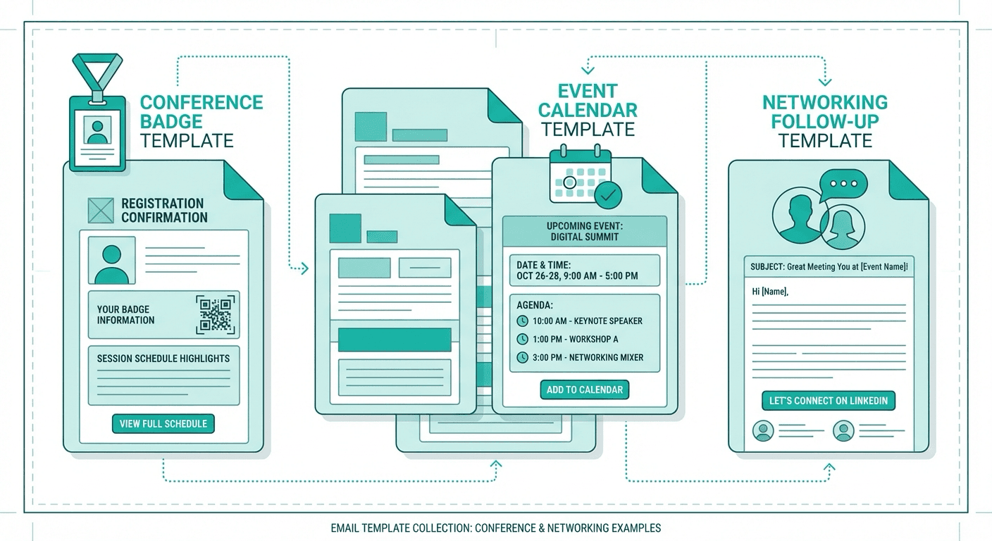 Event outreach email templates - examples