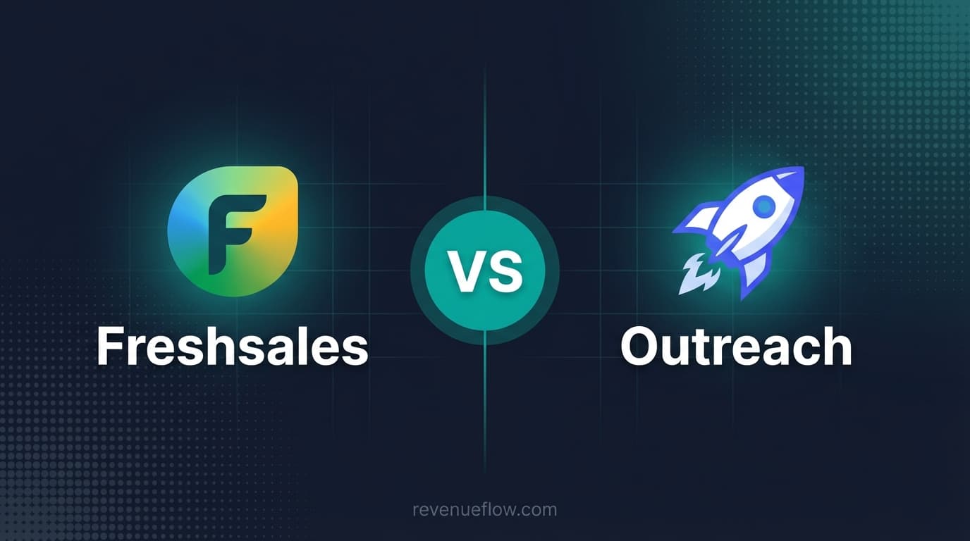 Hero image for Freshsales vs Outreach: Cross-Category Comparison