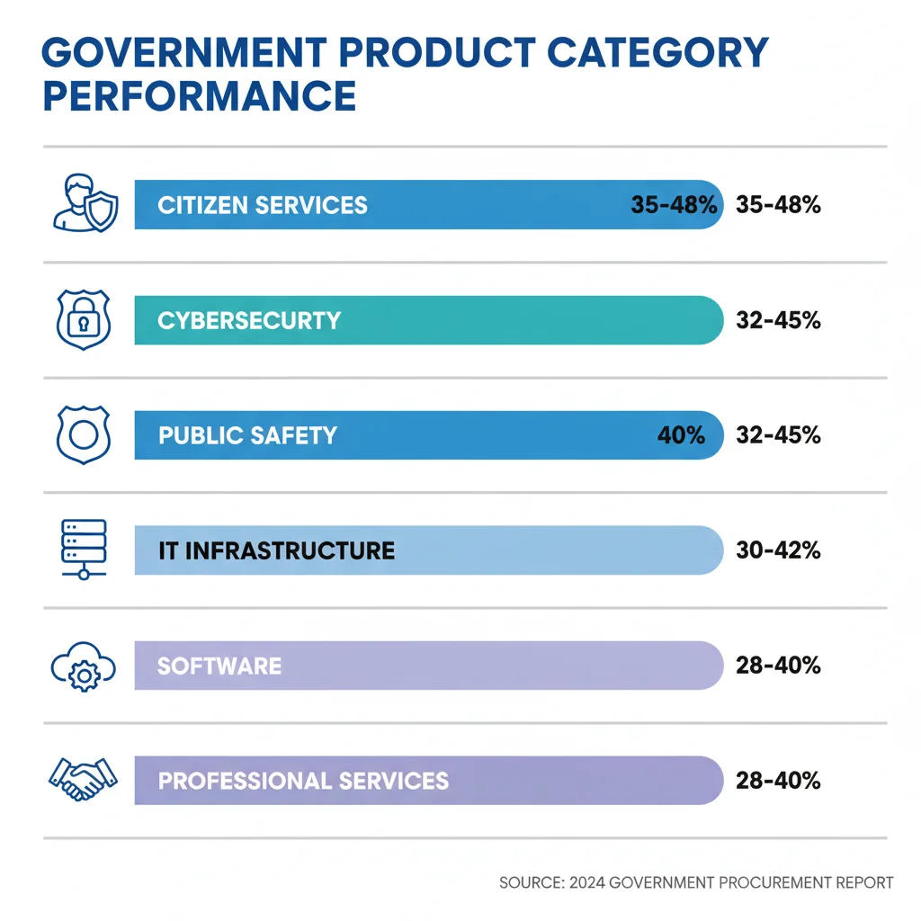 Government product category performance