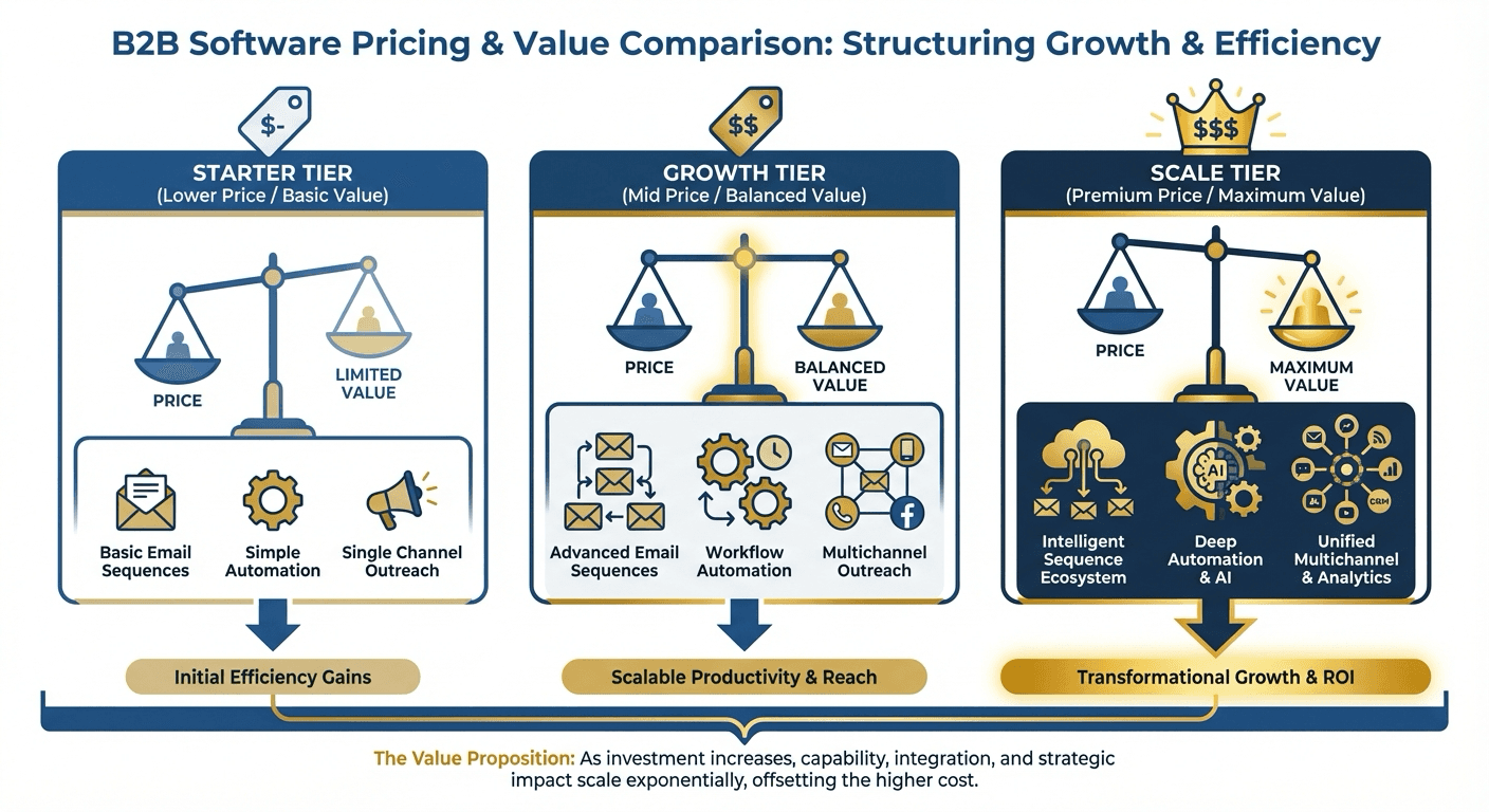 Instantly vs Reply.io cold email platform comparison - pricing