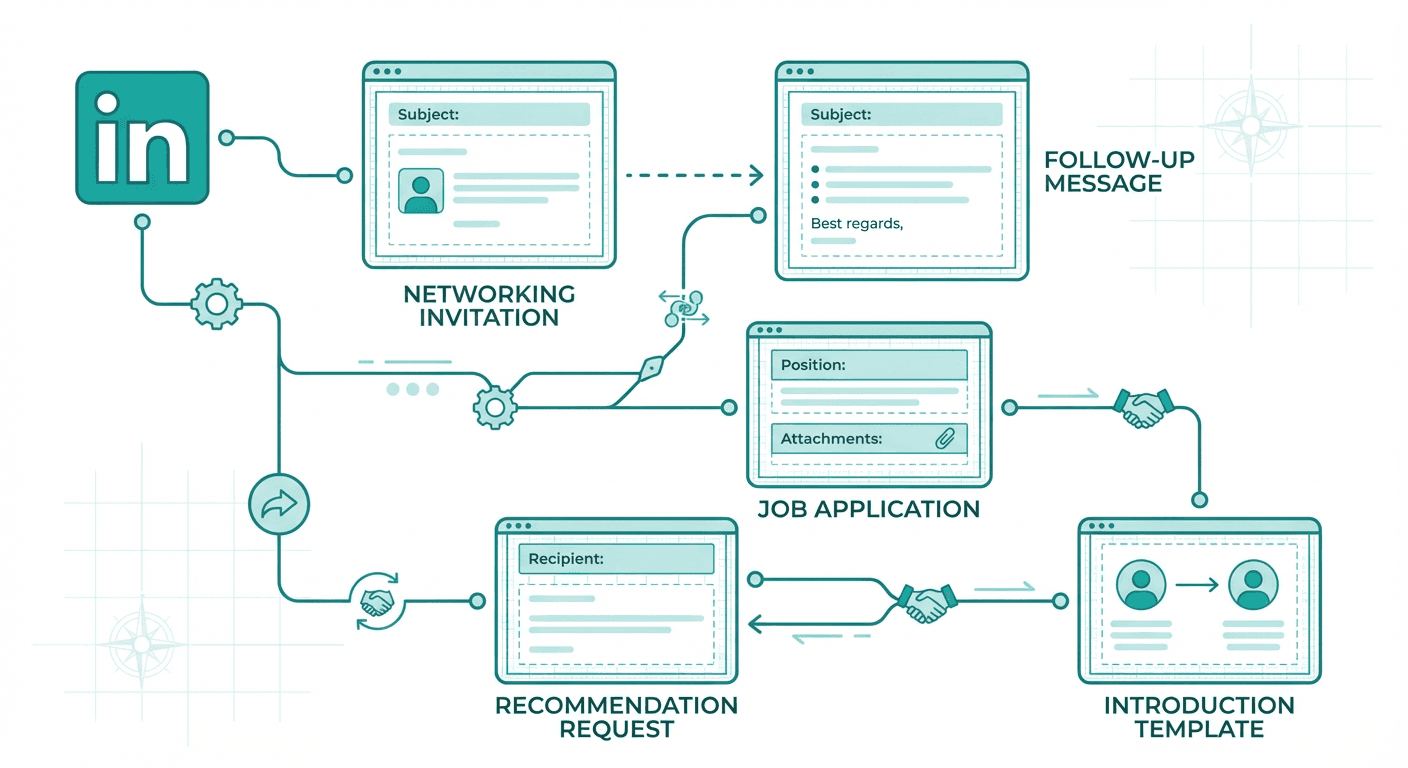 LinkedIn outreach message templates - examples